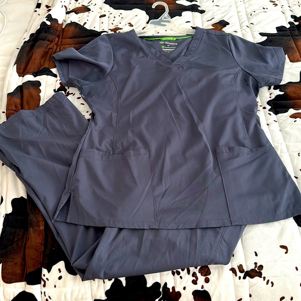 Healing hands charcoal scrubs